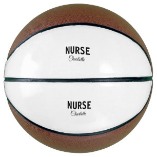 I am nurse medical expert add your name text simpl basketball