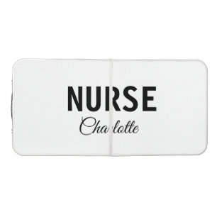 I am nurse medical expert add your name text simpl beer pong table