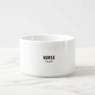 I am nurse medical expert add your name text simpl bowl