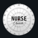 I am nurse medical expert add your name text simpl dart board<br><div class="desc">Profession simple templates for your profession</div>