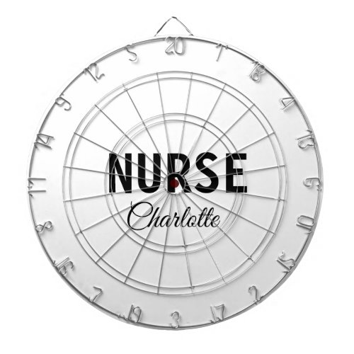 I am nurse medical expert add your name text simpl dart board