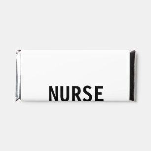 I am nurse medical expert add your name text simpl hershey bar favors