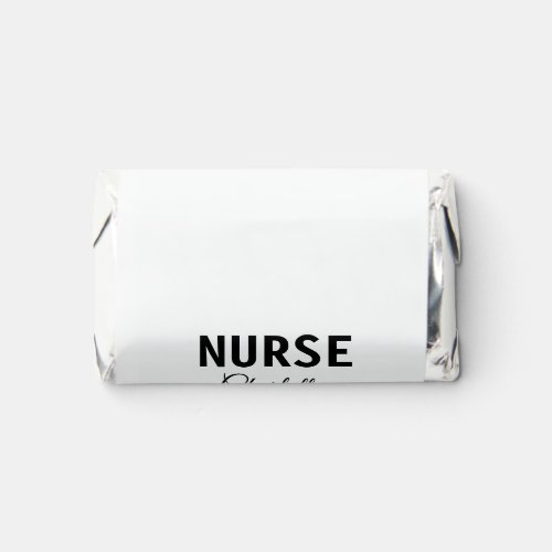 I am nurse medical expert add your name text simpl hersheys miniatures