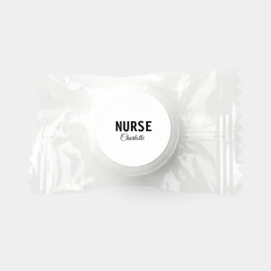 I am nurse medical expert add your name text simpl life saver® mints