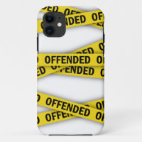 I am offended police tape do not cross