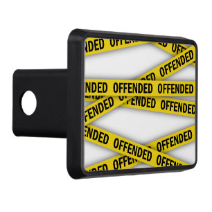 I am offended police tape do not cross hitch cover