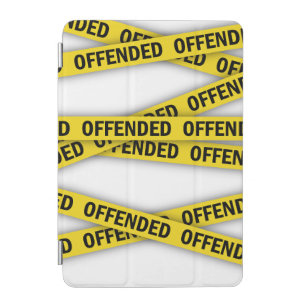 I am offended police tape do not cross iPad mini cover