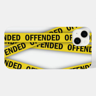 I am offended police tape do not cross iPhone 14 plus case