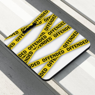 I am offended police tape do not cross seat cushion