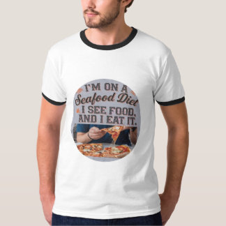 I am on a seafood food funny  T-Shirt