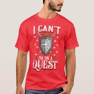I am on a side quest Live Action Role Playing T-Shirt
