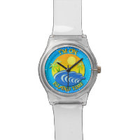 I Am On Island Time Wristwatch