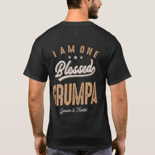 I Am One Blessed Grumpa Funny Father's Day T-Shirt