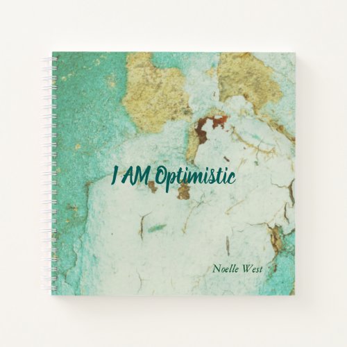 I AM Optimistic Blank Lined Journal