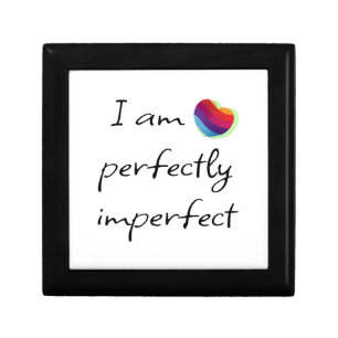 I am perfectly imperfect gift box