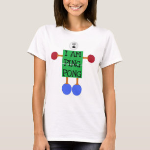 I Am Ping Pong Cartoon T-Shirt
