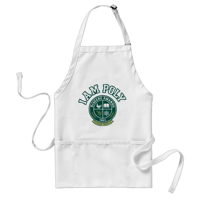 I AM POLY Adult Apron (Front)