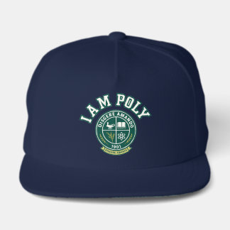 I AM POLY Classic 5 Panel Hat