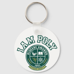 I AM POLY Classic Keychain