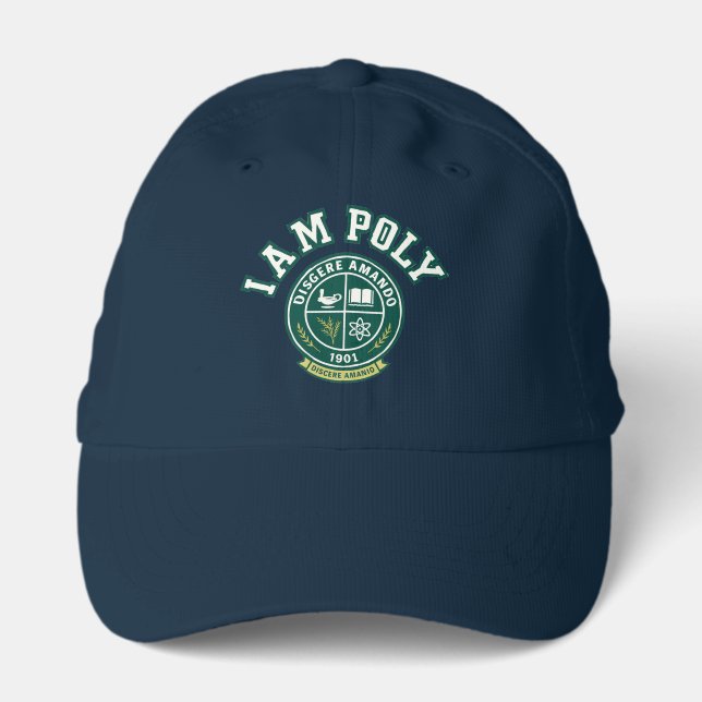 I AM POLY Imperial Performance Cap (Front)