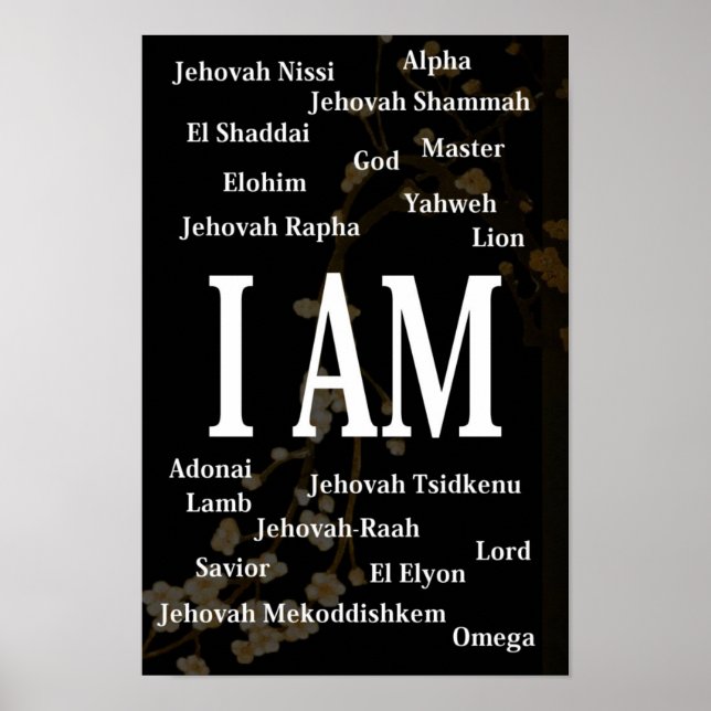 I AM Poster (Front)