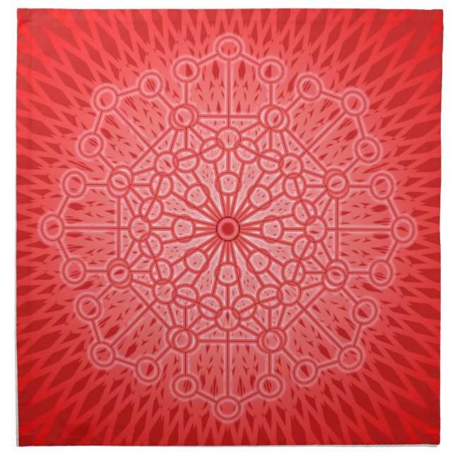 I AM POWER: Muladhara - The Root Chakra Napkin (Front)