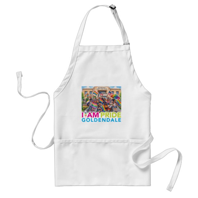 I AM Pride Community Apron  (Front)