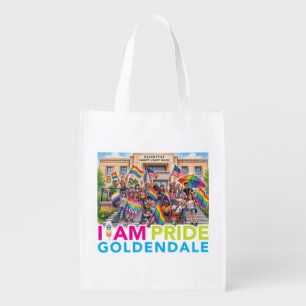 I AM Pride Community Reusable Grocery Bag