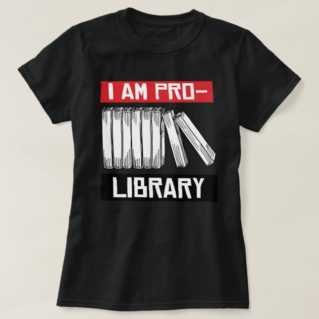 I am pro library T-Shirt (Design Front)