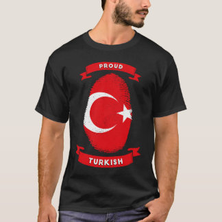 I am proud of Turkish My Turkish Roots Turkey T-Shirt