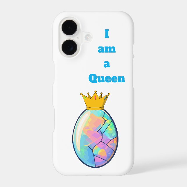 I Am Queen – Elegant Iphone Case (Back)