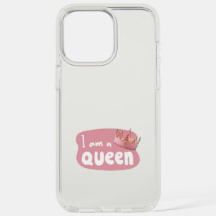 I Am Queen – Elegant iPhone 15 Pro Max Case