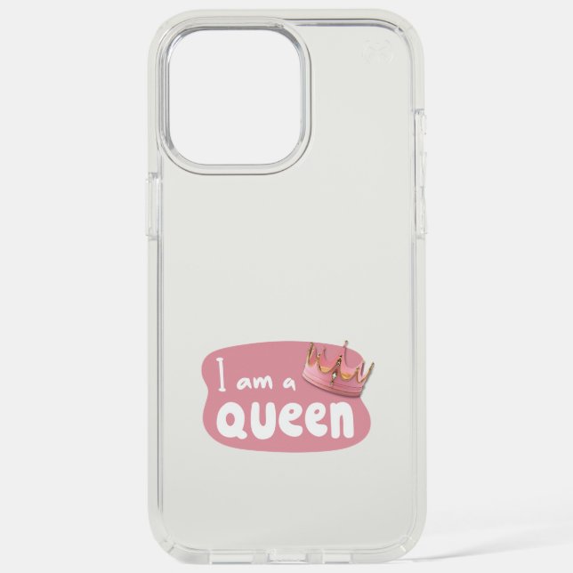 I Am Queen – Elegant Speck iPhone Case (Front)