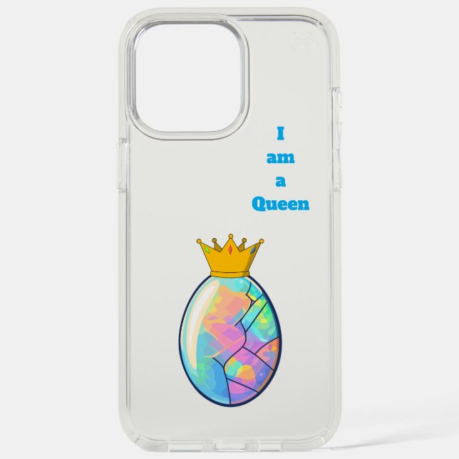 I Am Queen – Elegant Speck iPhone Case (Front)