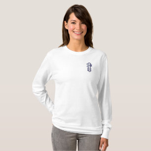 I Am Queen Embroidered Long Sleeve T-Shirt