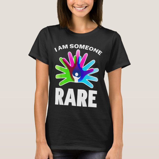 I Am Rare Disease Awareness Shirt - Rare Disease D (Front)