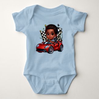 I Am Ready To Race Baby Bodysuit