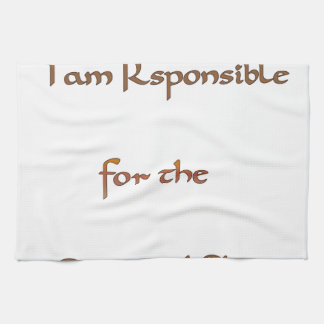I am responsible for the energy I share.png Kitchen Towel