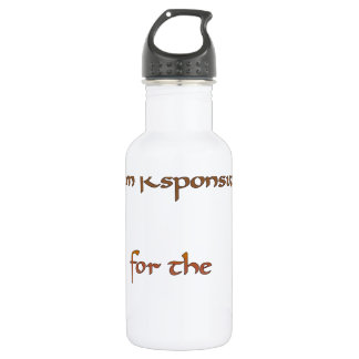 I am responsible for the energy I share.png Water Bottle