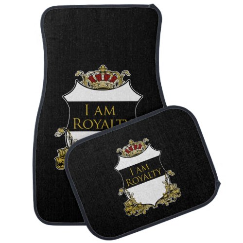 I am Royalty   Car Floor Mat