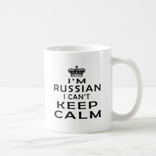 I am Russian I can't keep calm Coffee Mug