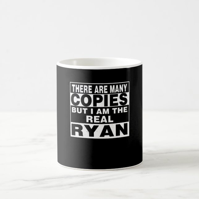 I Am Ryan Funny Personal Personalized Gift Coffee Mug (Center)