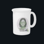 I am Safe with My Own Body - Women Edition Beverage Pitcher<br><div class="desc">Embrace your inner peace and power with this gentle yet bold affirmation: “I Am Safe with My Own Body.” This Women’s Edition is thoughtfully designed to honor the strength, softness, and sovereignty of every woman. Whether you're on a healing journey, reclaiming your space, or simply grounding yourself in self-love, this...</div>