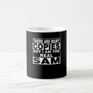 I Am Sam Funny Personal Personalized Fun Coffee Mug