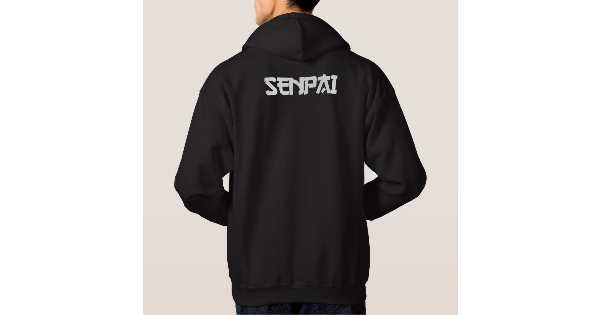 Senpai hoodie pink Clearance