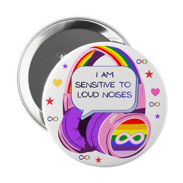 I Am Sensitive To Noise Sensory Sensitivity pin (I Am Sensitive To Noise Sensory Sensitivity pin)