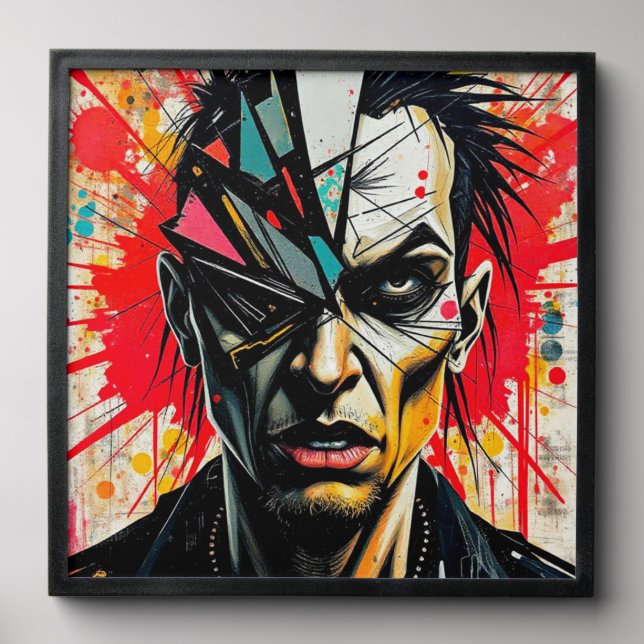 I AM SHATTERED PEEL AND STICK PHOTO TILE (Front Set)