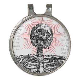 + I Am Skeleton + Golf Hat Clip