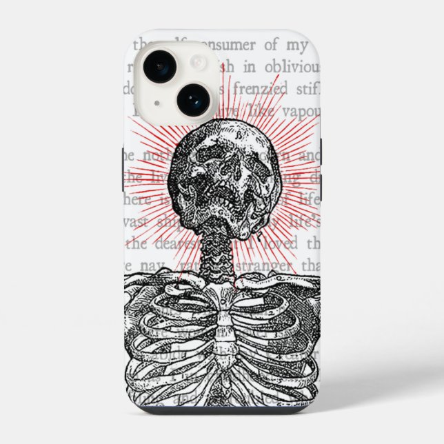 I Am Skeleton Iphone Case (Back)