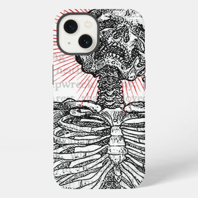 I Am Skeleton Iphone Case (Back)